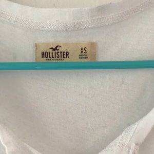 HOLLISTER WHITE TEE